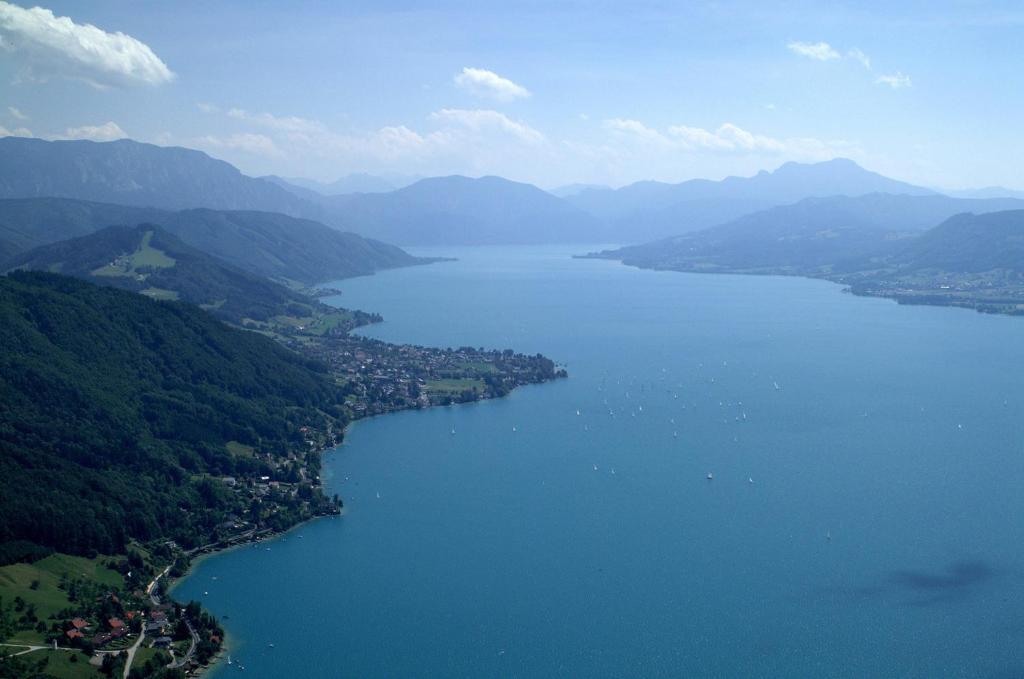 Haus Gruber Hotel Attersee ภายนอก รูปภาพ