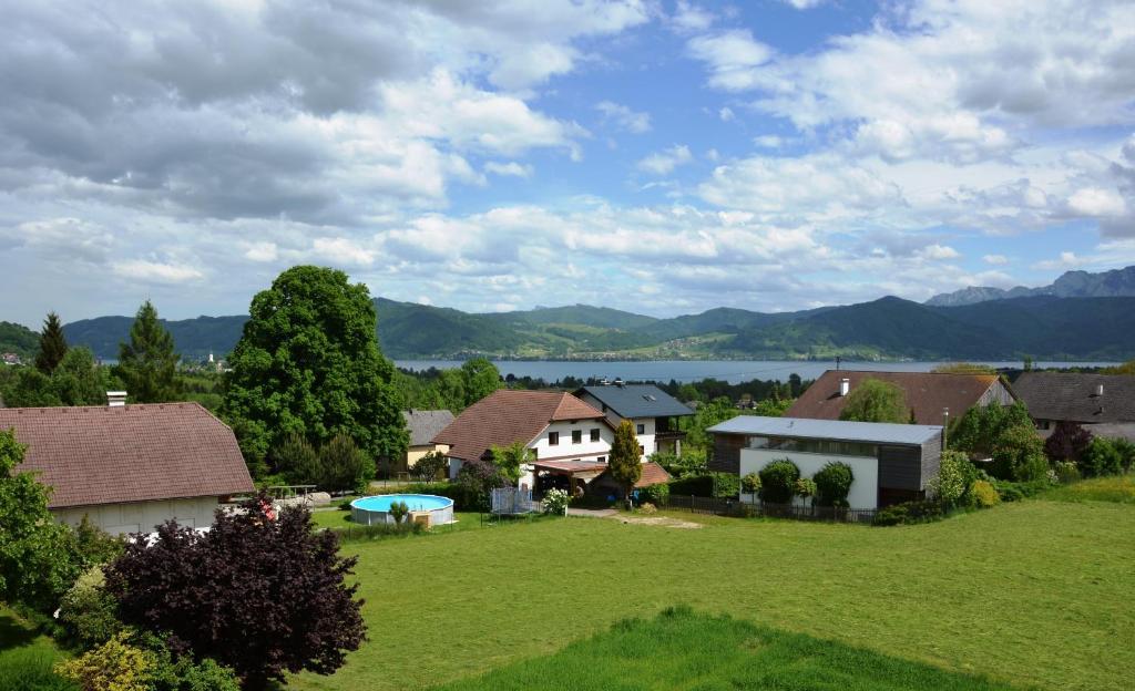 Haus Gruber Hotel Attersee ภายนอก รูปภาพ